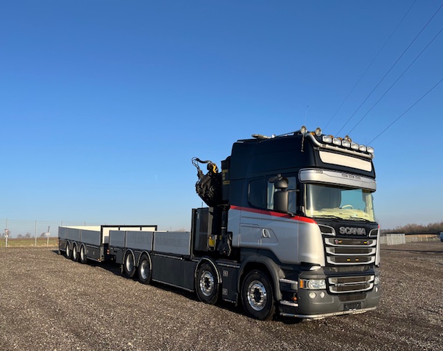Scania R730 8X2 PALFINGER PK65002 - m Kærre