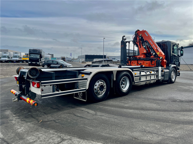Scania P360 VDL Kroghejs med Atlas 206.3E kran