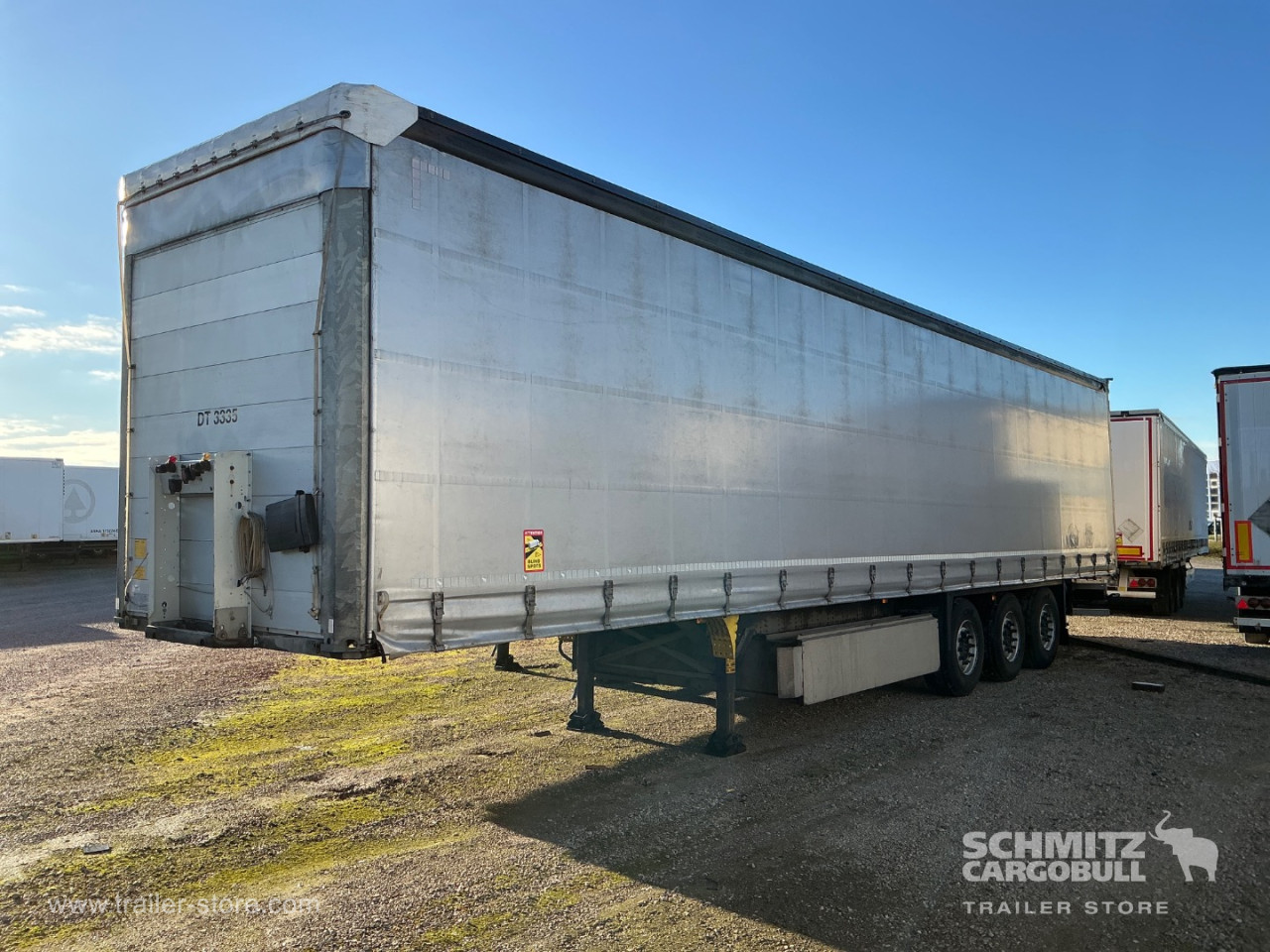 Schmitz Semi Curtainsider Standard , Foldedør højre