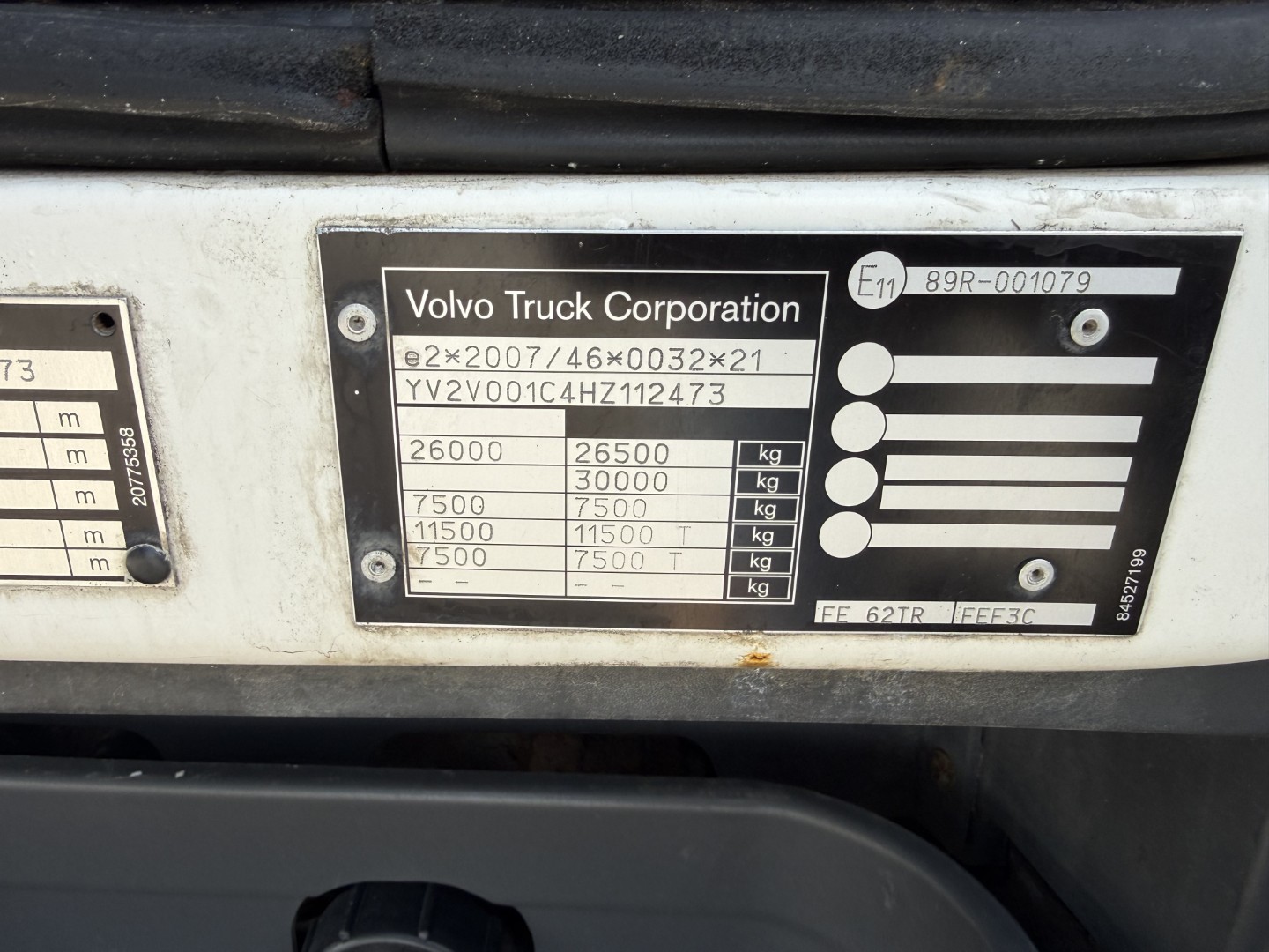 Volvo FE320 6x2*4 Thermo King T-1200R Spectrum 9,80 m. Kølekassse