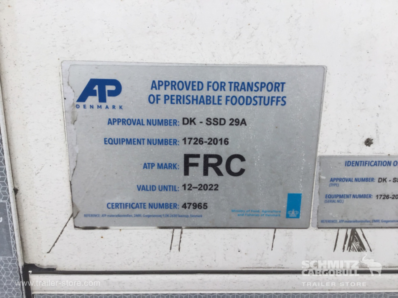 Schmitz Semi Reefer Standard Dobbeltdækk