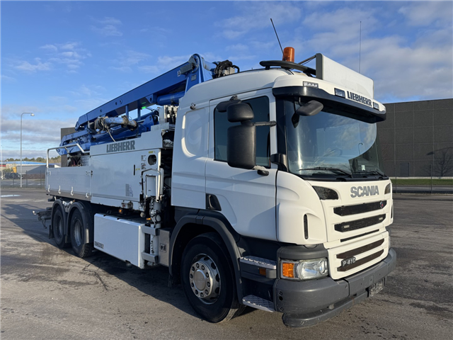 Scania P410 6x4 Liebherr THP 140 H 24 M4 XH Betonpumpe