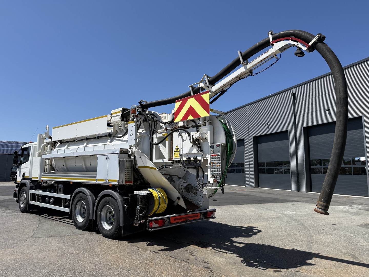 Scania P360 6x4 Hvidtved Larsen Flexline 312 Euro 6