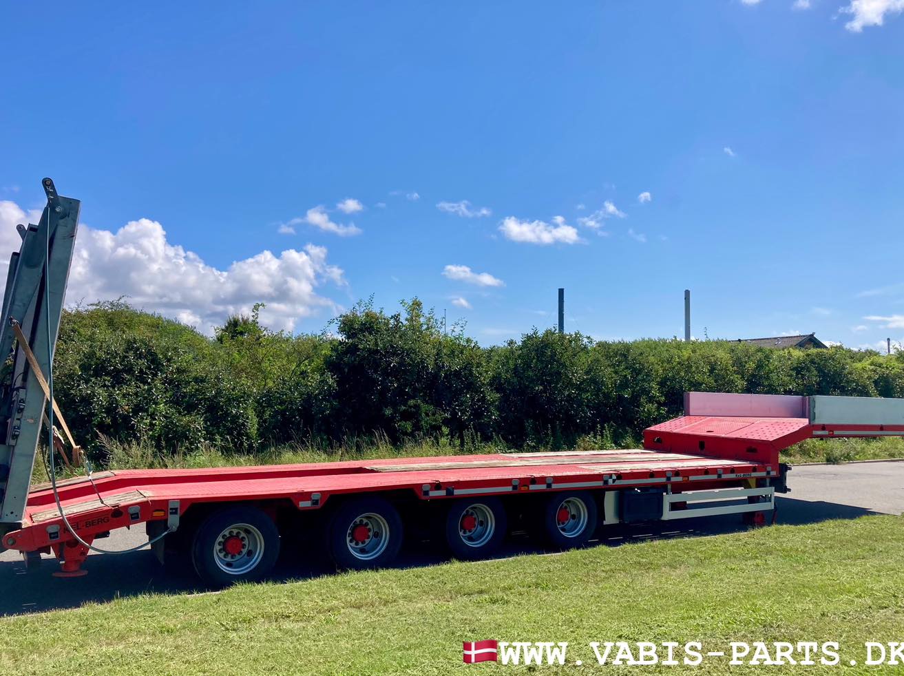 Kel-Berg 4 akslet Maskintrailer 2022