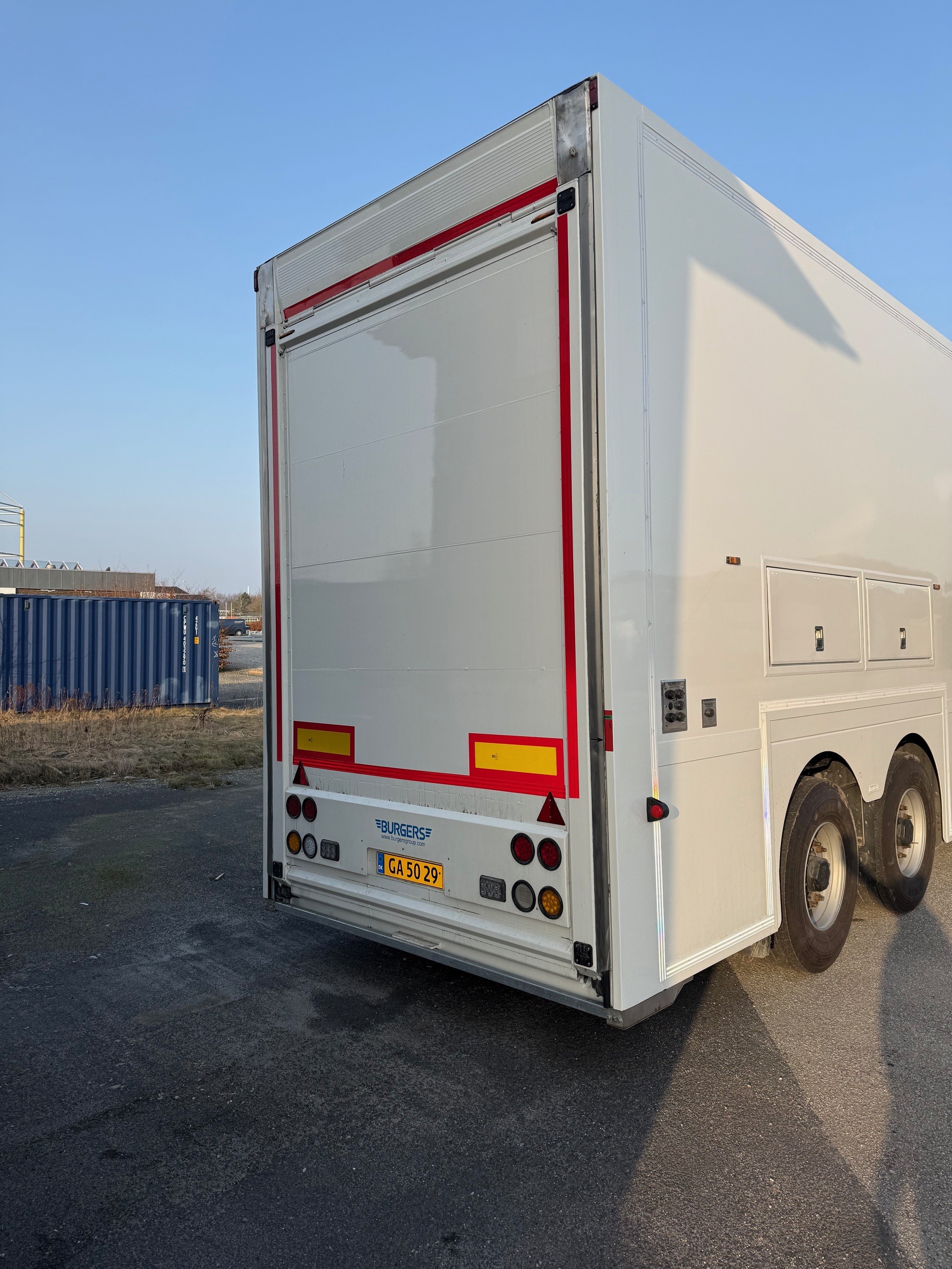 Burgers 54 Pallers City Dobbeltdækker Trailer - Korttidsleje Tilbydes,