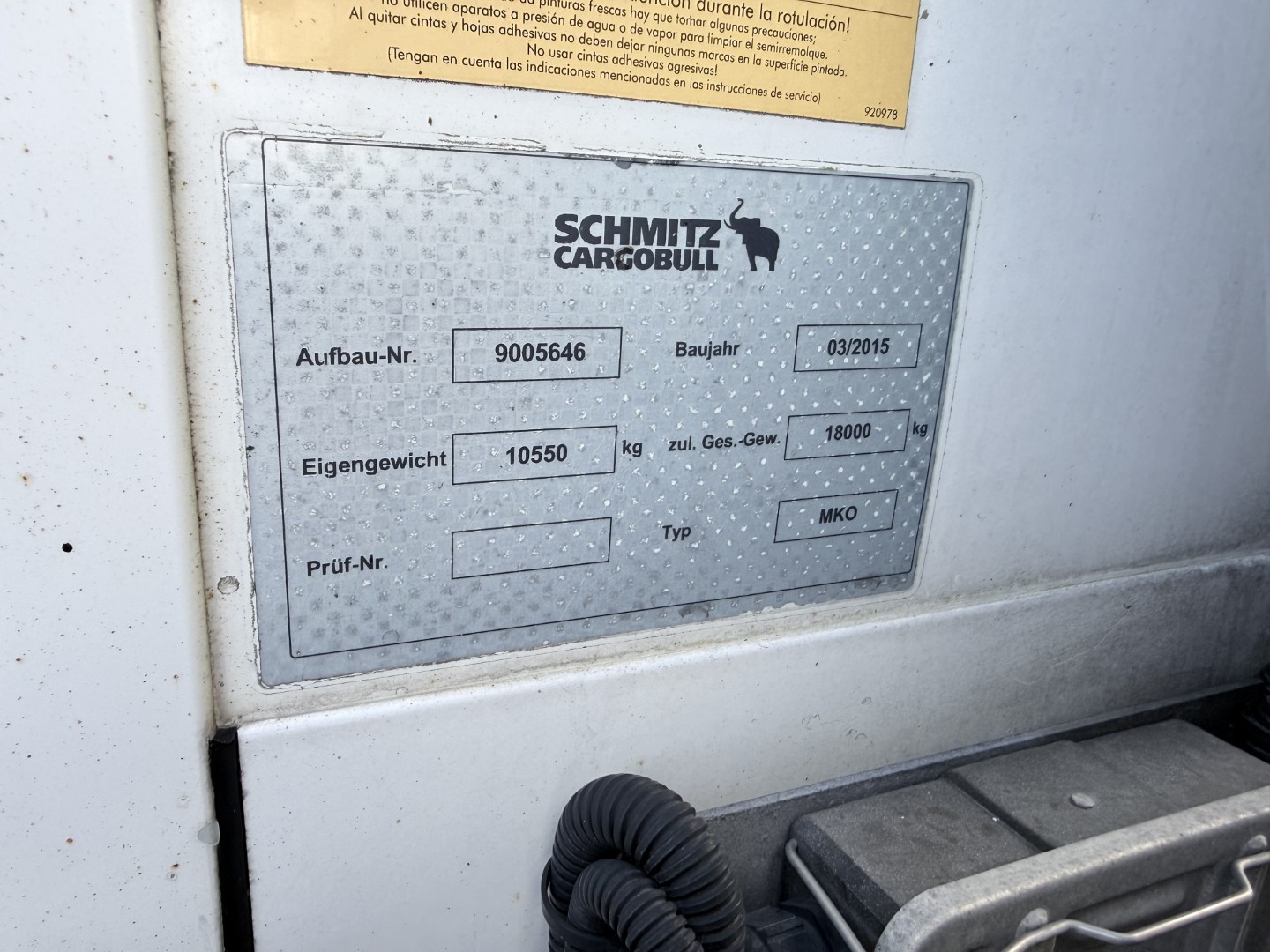 Iveco EuroCargo 180E32 4x2 Schmitz / Thermo King T-1200R Spectrum