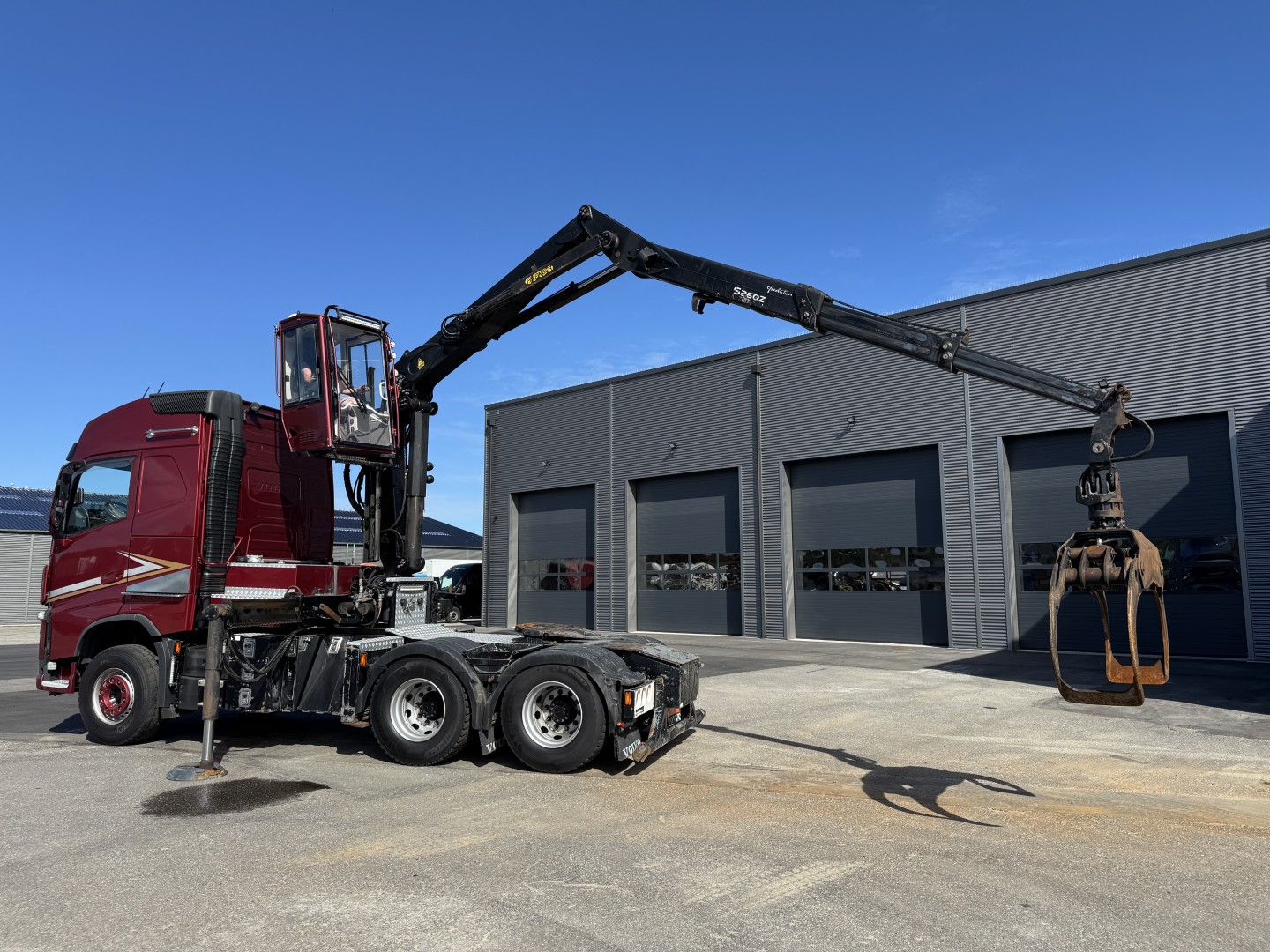 Volvo FH540 6x4 Palfinger Epsilon Z092S Skovkran