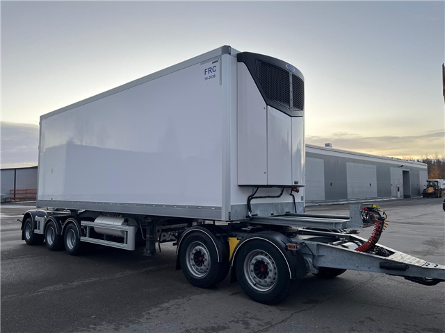 Piako 3 Akslet - FRC-Linktrailer med 2 Temp. og Dobbeltstock Sælges.