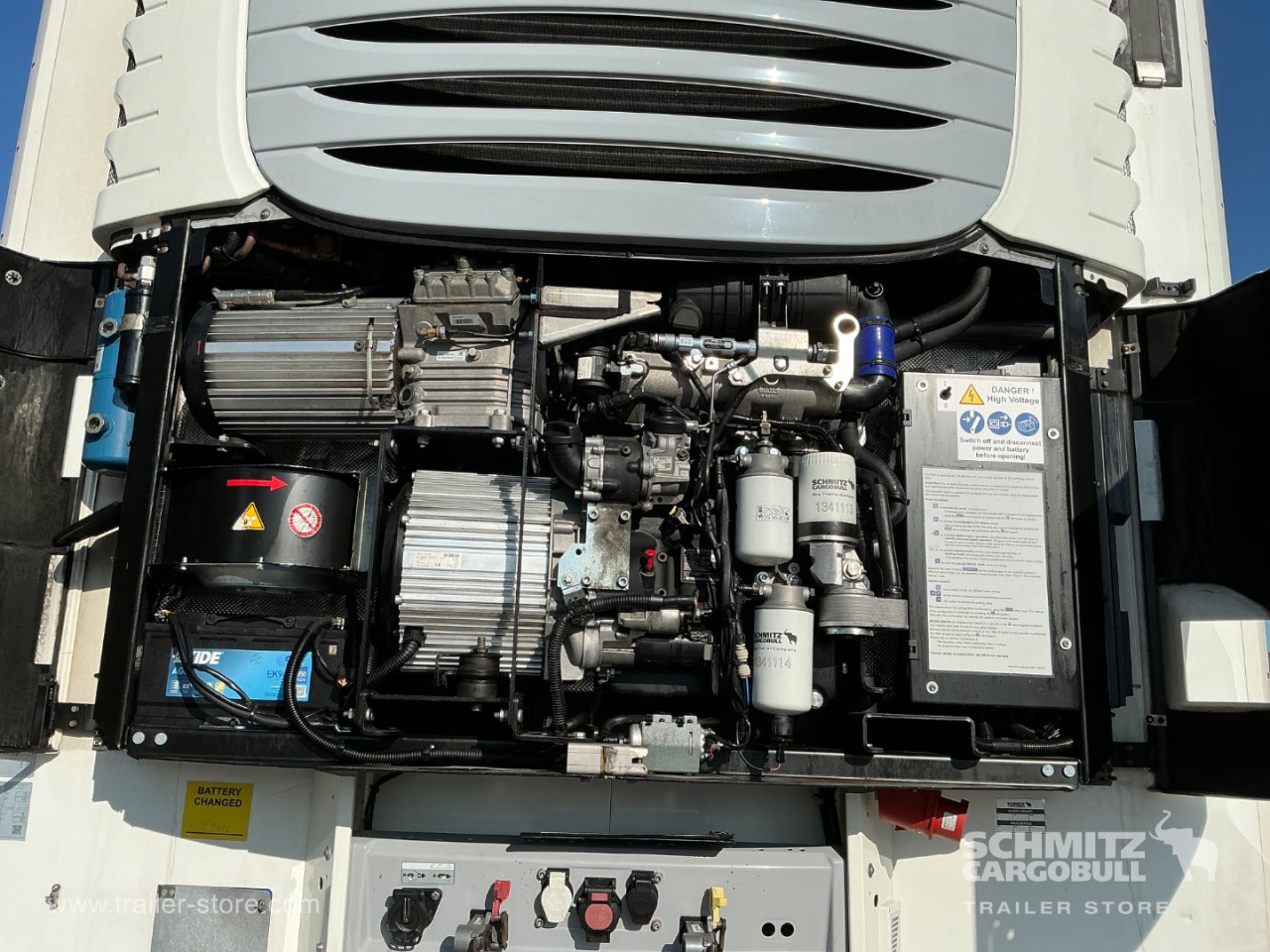 Schmitz Semi Reefer Meat hanging system