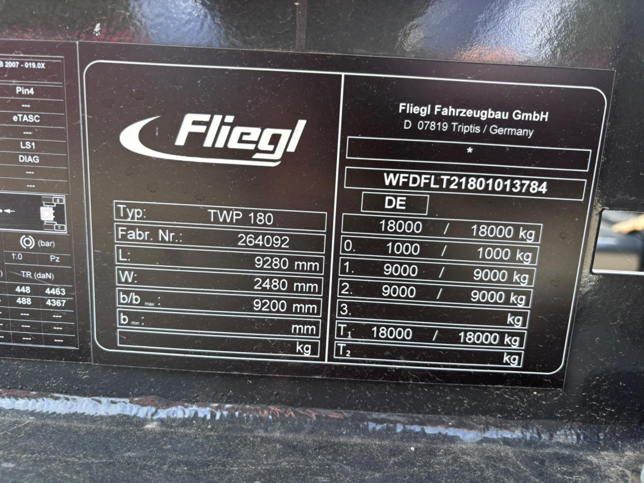 Fliegl TWP 180/FLT218 BDF