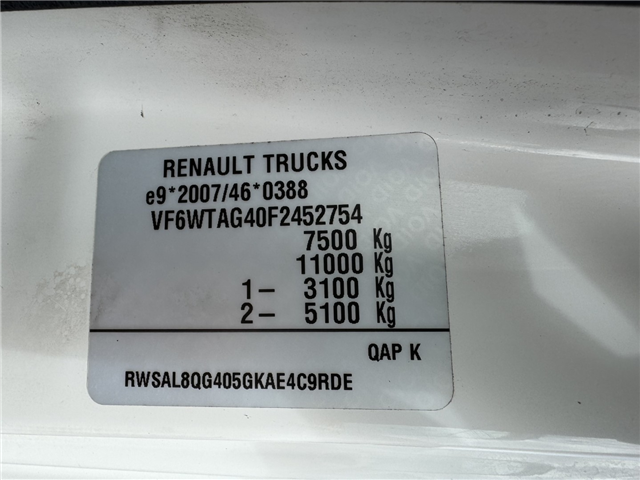 Renault Trucks D 7.5 180 4x2 Semat/Techno AZIMUT 8 m3 Skraldebil
