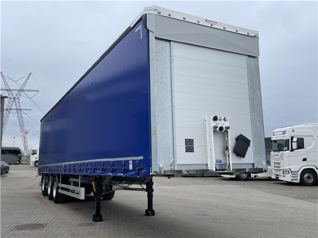 Hangler 3-aks 45-tons gardintrailer truckbeslag