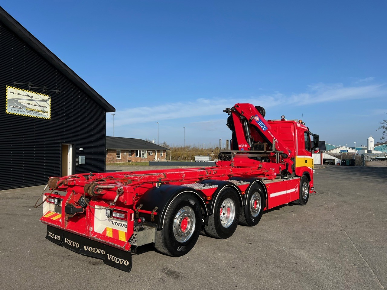 Volvo FM460 8X2*6 HMF 2120 Kran og hejs