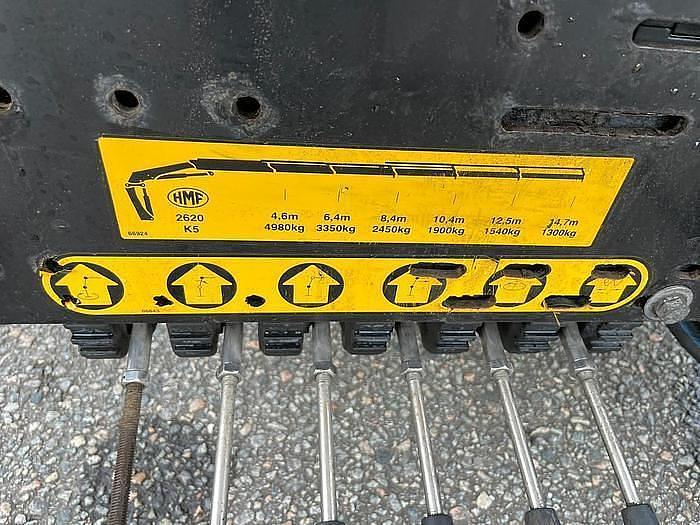 Volvo FM500 8x4*4 Hejs / Kran HMF 2620 K-5