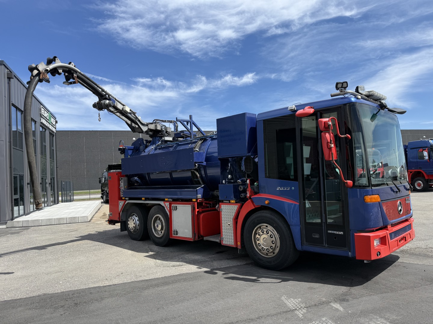 Mercedes Econic 2633 6x2*4 Hvidtved Larsen SLP309 Euro 5
