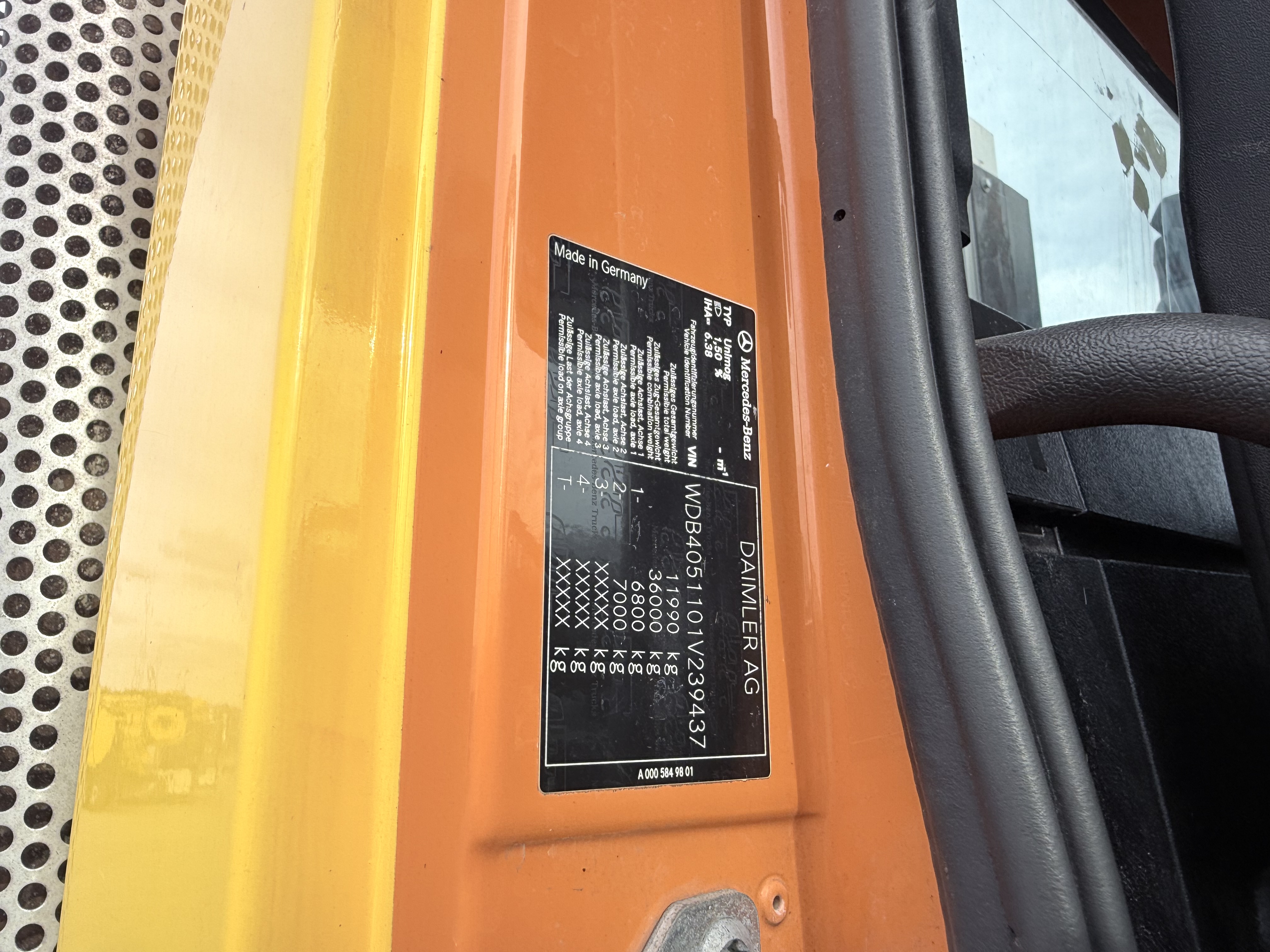 Unimog U427 4x4 Tip / Hydrostat