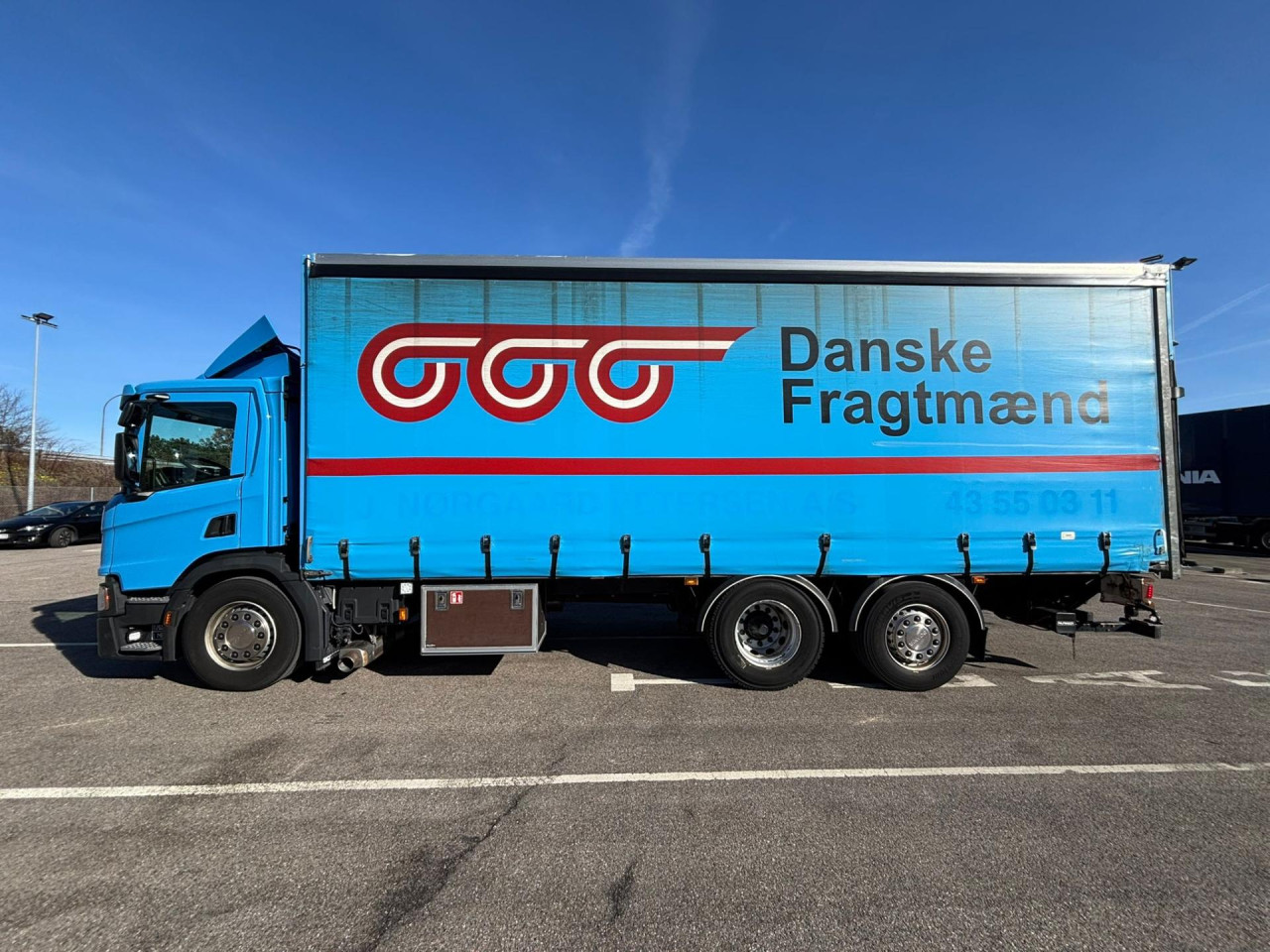 Scania P 410 B6x2*4LB Lad, Lift og træk