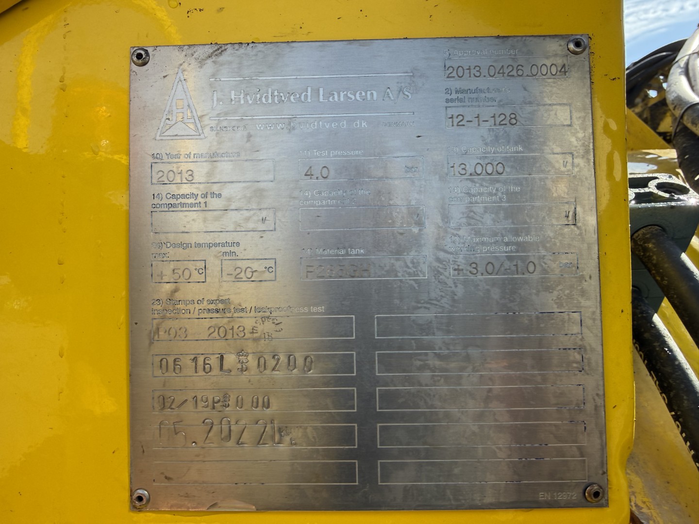 Scania G480 8x4 Hvidtved Larsen Flexline 413 Euro 5