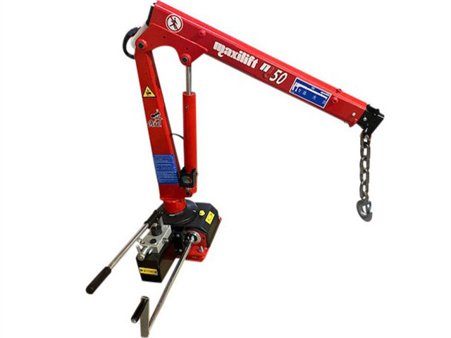 - Maxilift hydraulisk/manuel ladkran