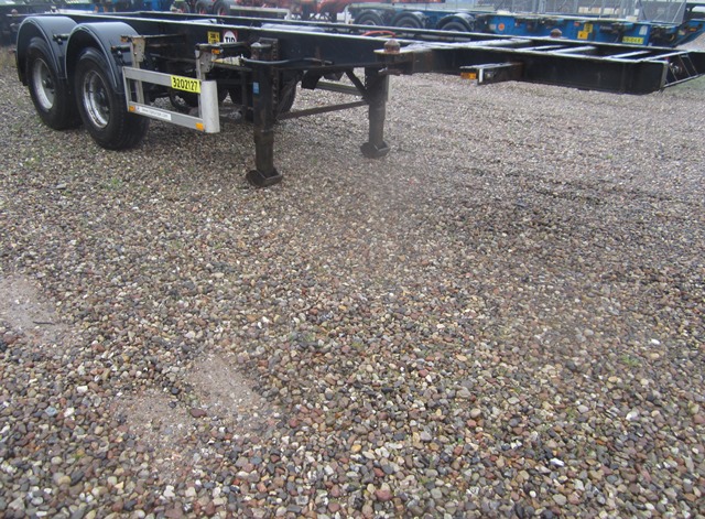 Pacton chassis 2 akslet / 20'