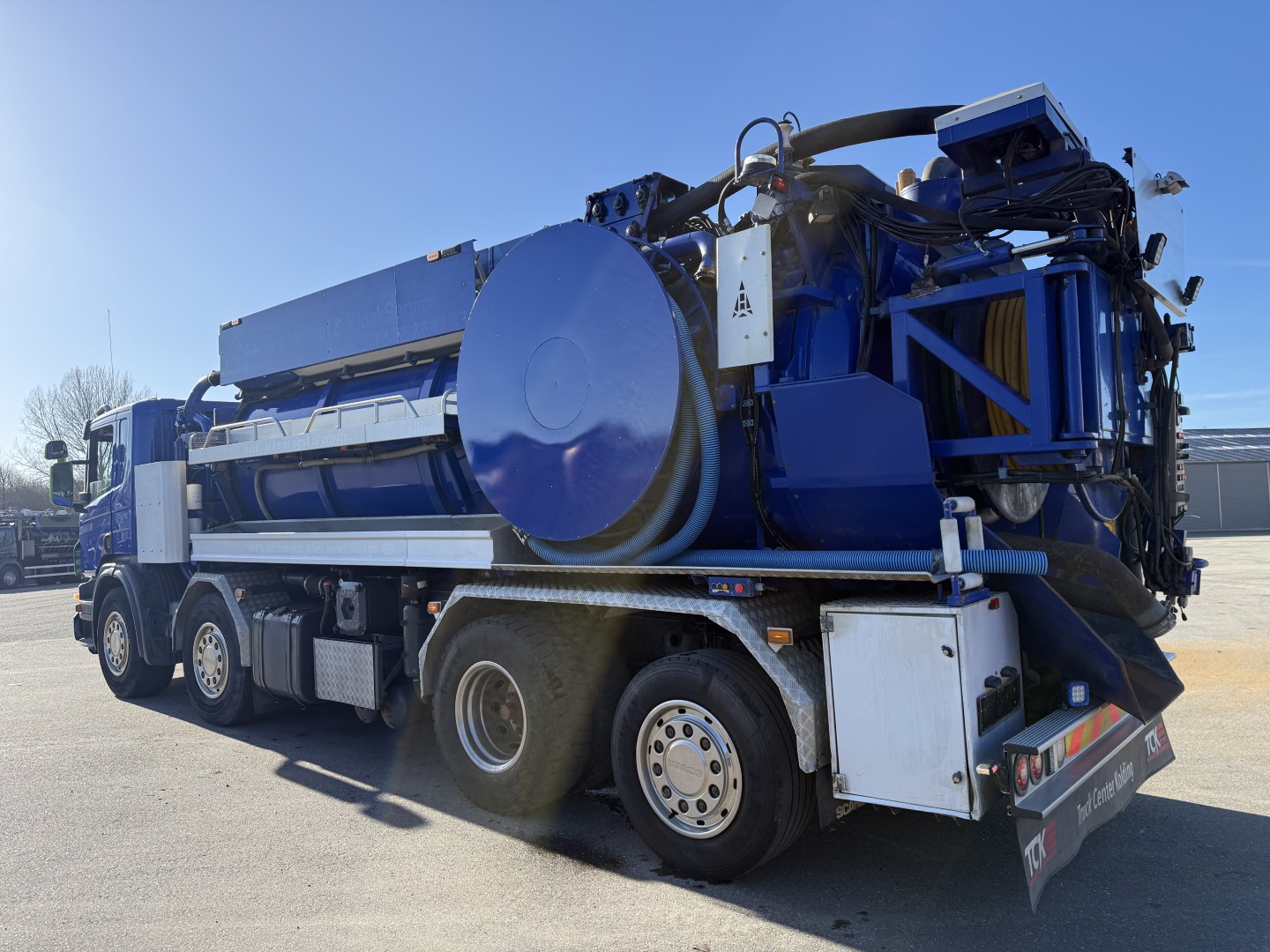 Scania P420 8x2*6 Hvidtved Larsen Flexline 414 Euro 5