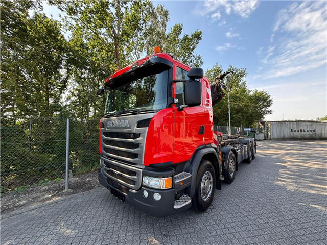 Scania G 450 LB8x2HNB Crane & Wirehoist