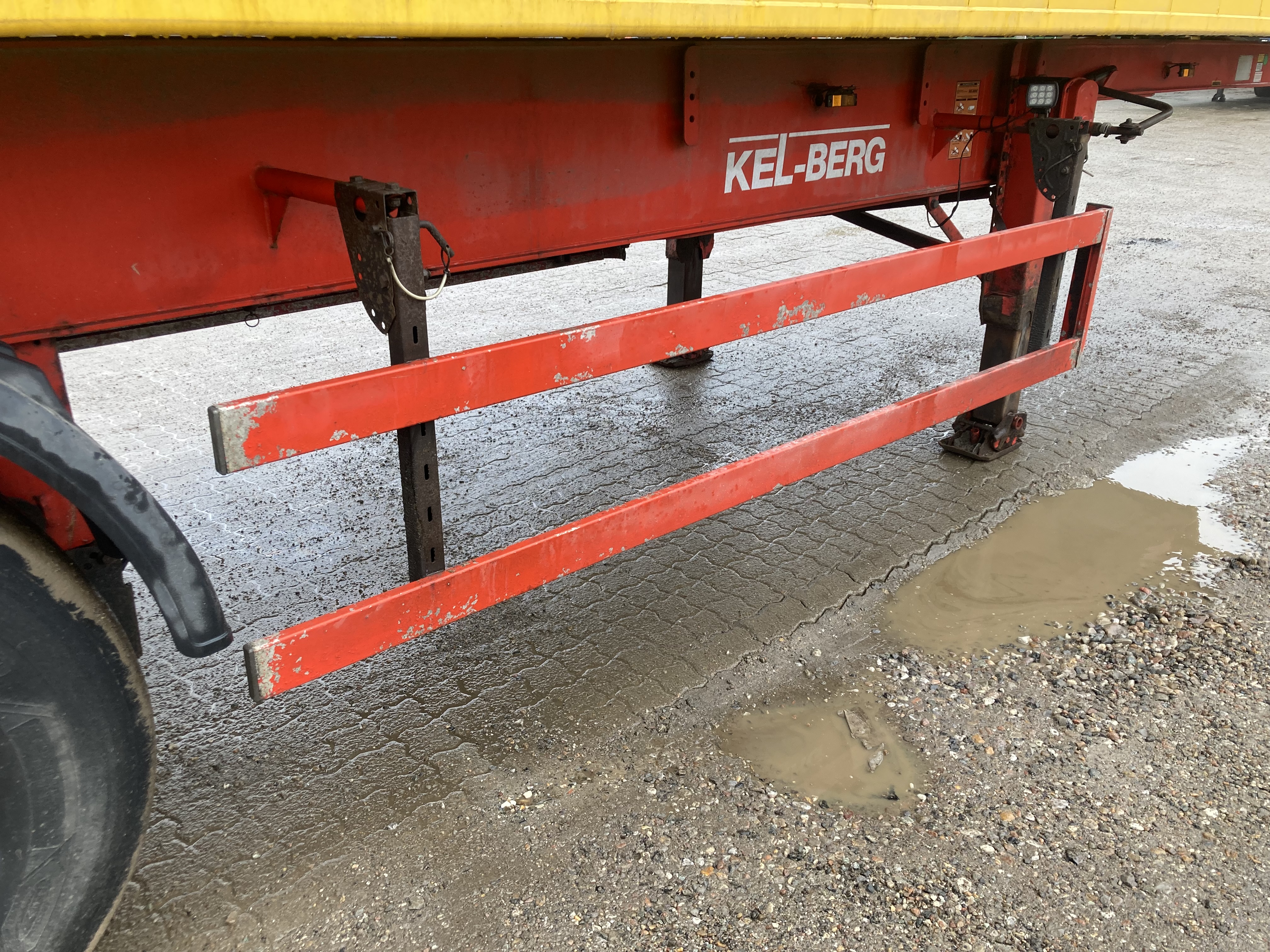 Kelberg 4-akslet tipsættevogn , type T360K