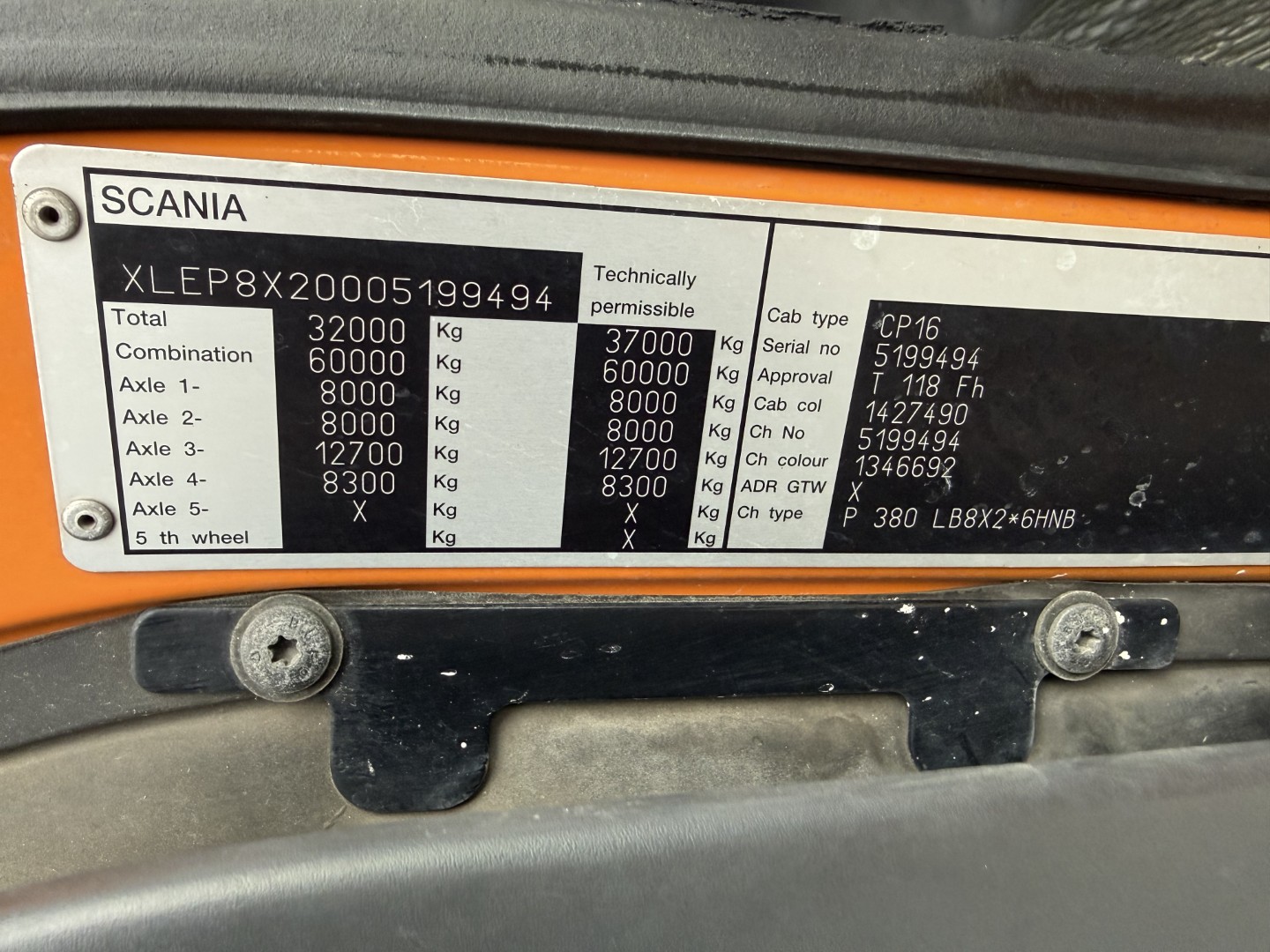 Scania P380 8x2*6 Hvidtved Larsen Flexline 414