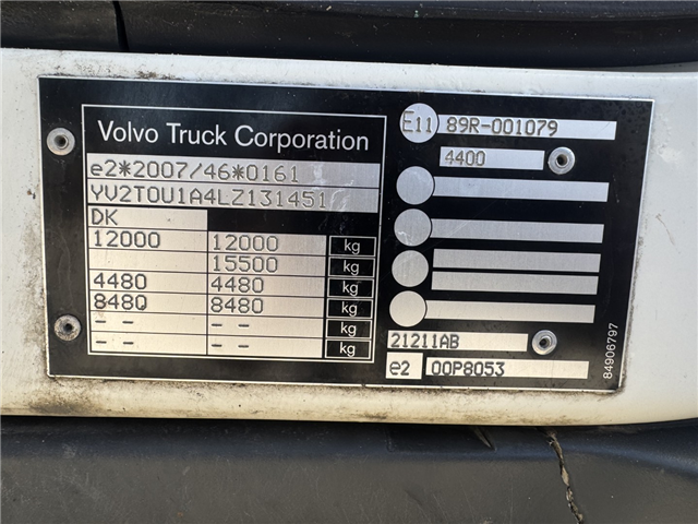 Volvo FL 210 4x2 Lukket kasse Euro 6
