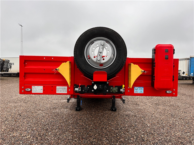 Kässbohrer SLS HS 3 – Hydraulisk mellemgulv Maskintrailer