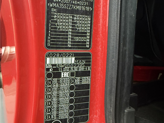 MAN TGS 26.360 6x4H*4 Weidemann