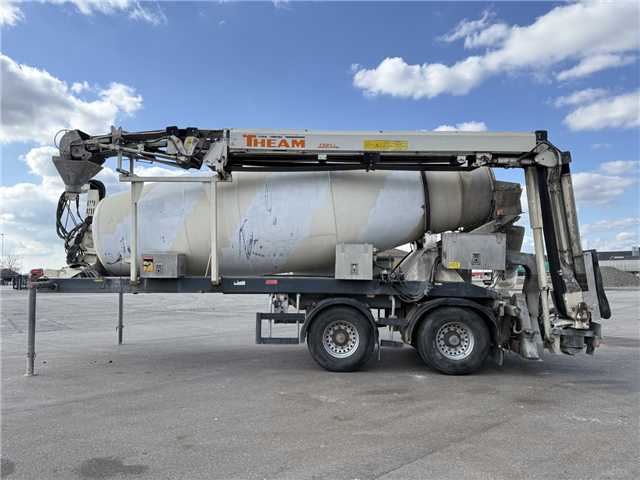 Diverse De Buf BM 12-36-2SPR m/ bånd Theam TSR15 Betontrailer