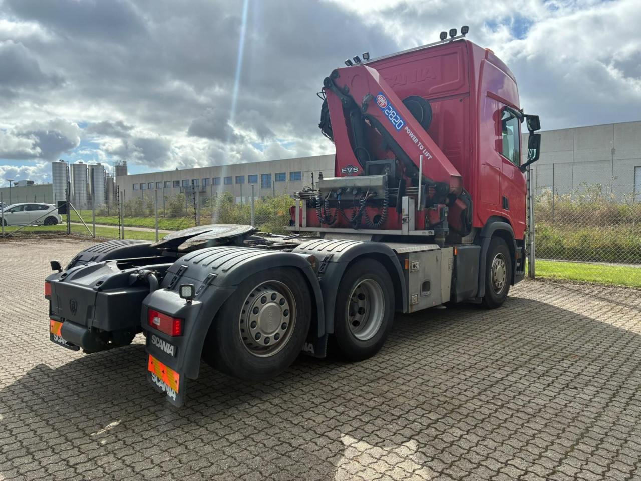 Scania R 500 A6x2NB - HMF kran 2820