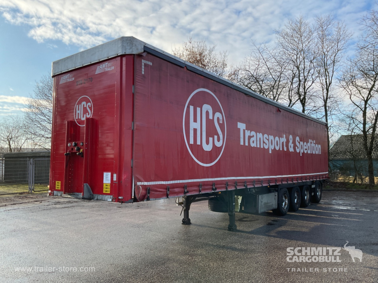 Semi Curtainsider Standard Holder til gaffeltruck