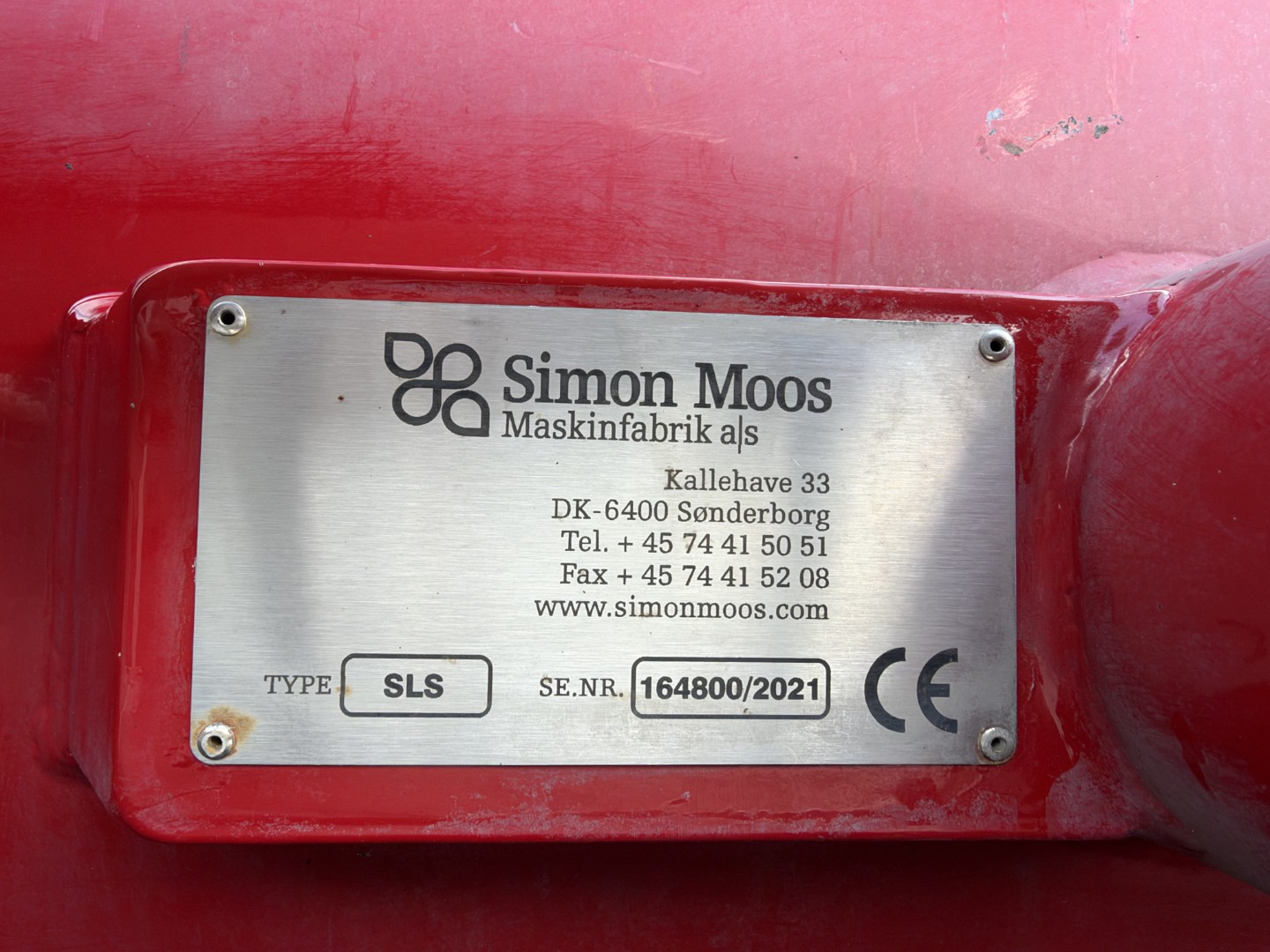 Scania P280 4x2 Simon Moos SLS1648 8.000 l. Kombi