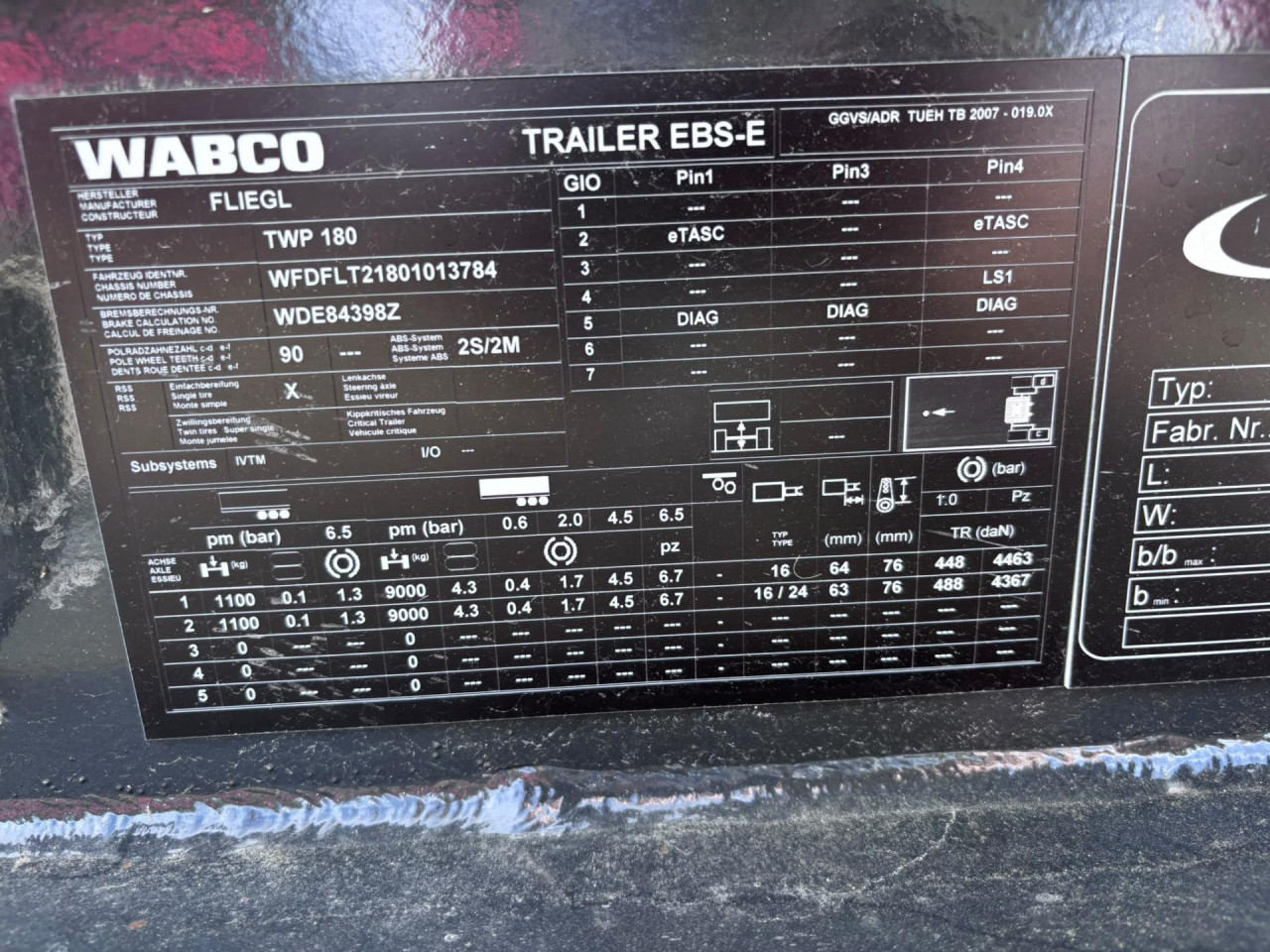 Fliegl TWP 180/FLT218 BDF