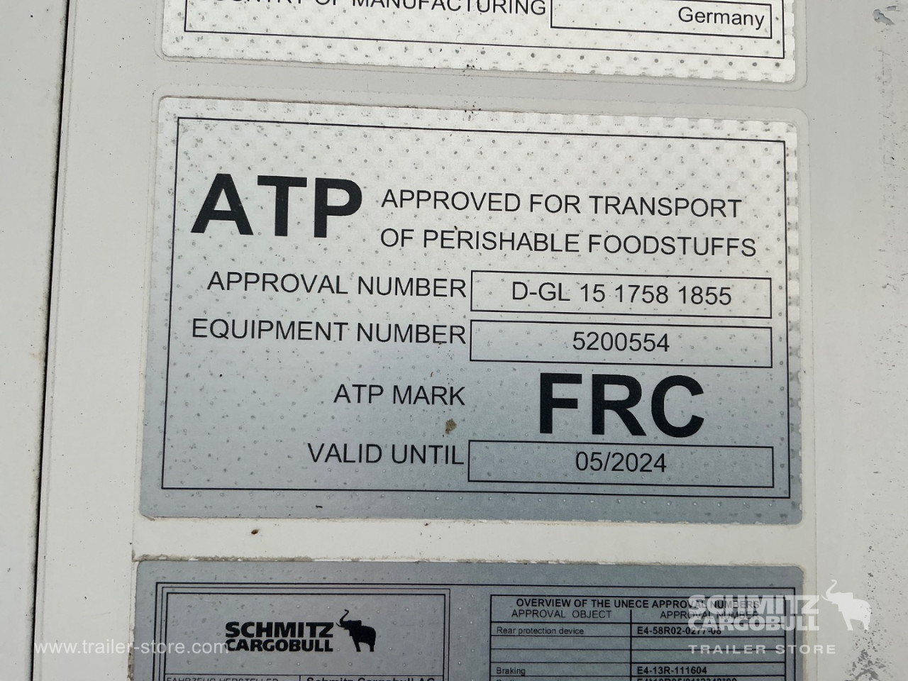 Schmitz Semi Reefer Multitemp Dobbeltdækk