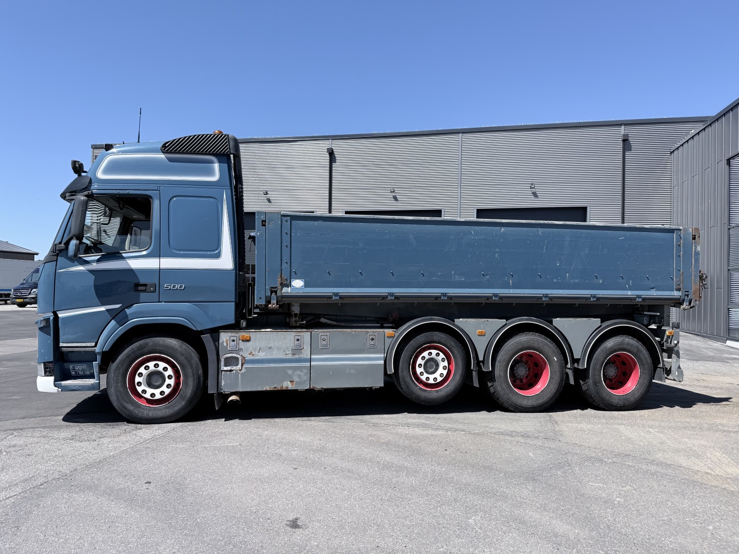Volvo FM 500 8x4 Pushertridem Tipbil