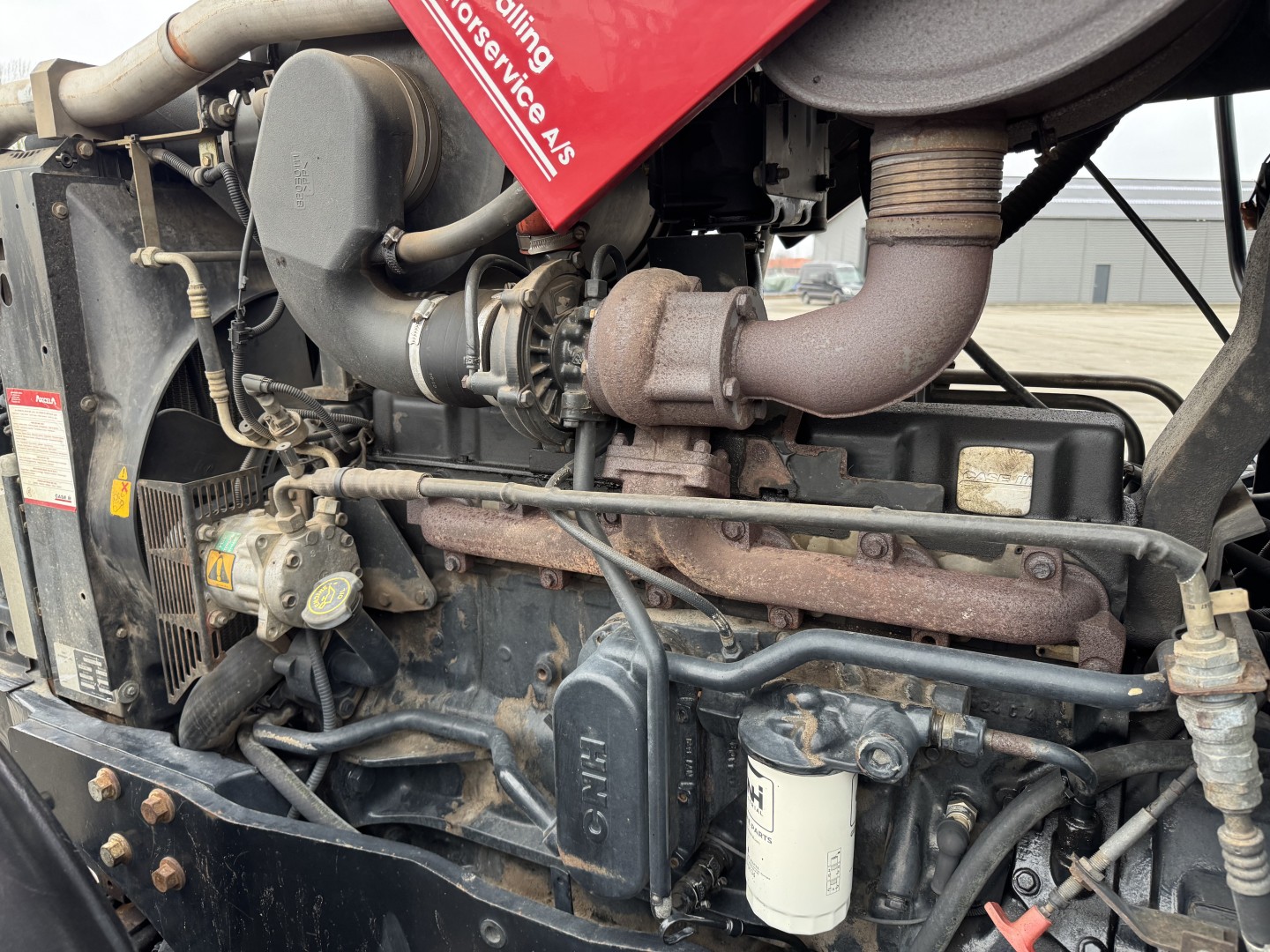 Case MXM190 - Samson Slamsugervogn 8000 L