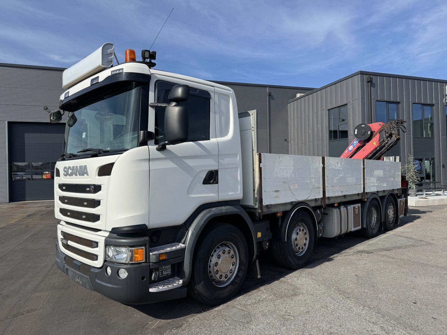 Scania G450 8x2*6 Euro 6 / Kran HMF 2620 K5