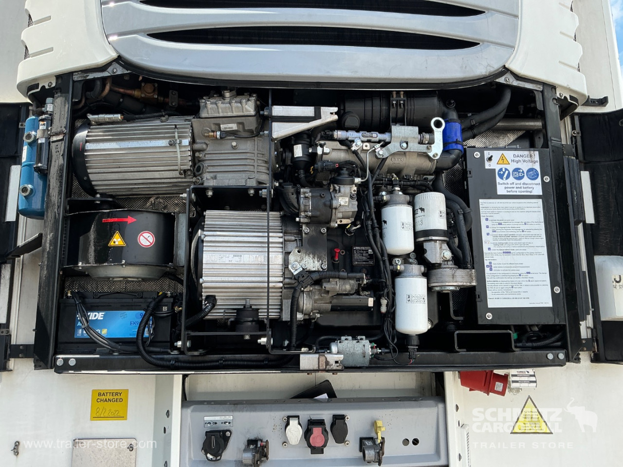 Schmitz Semi Reefer Meat hanging system