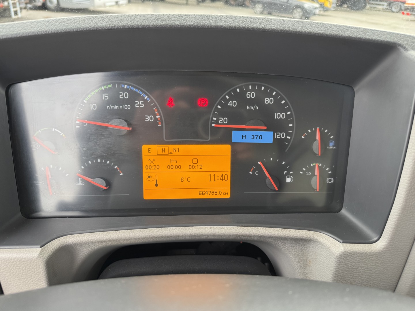 Volvo FE320 6x2*4 Frigoblock FK25SL 9.9 m kølekasse