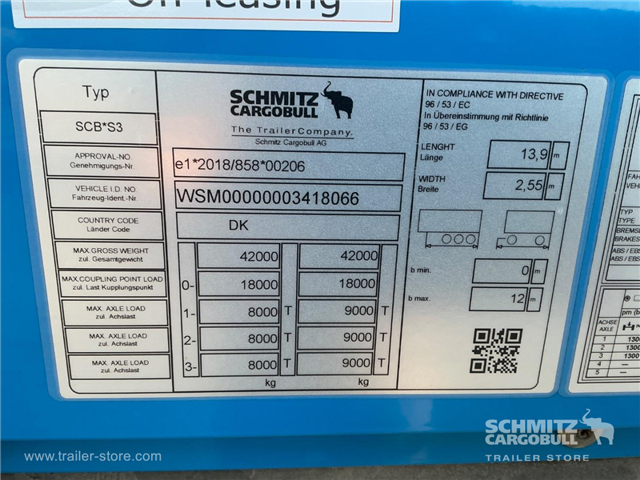Schmitz Semi Curtainsider Standard