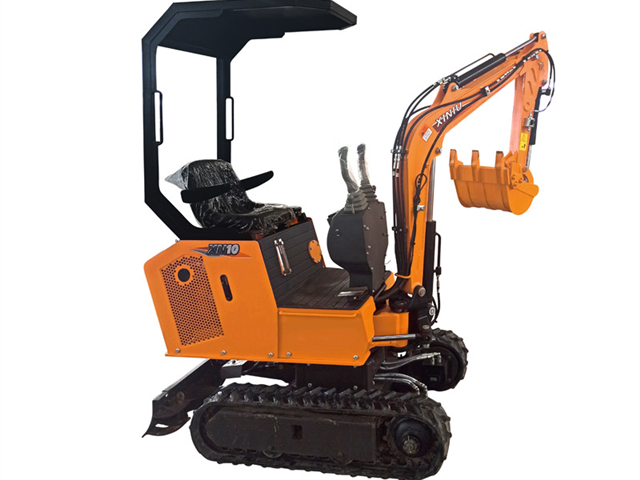 Rihno 850 kg Minigraver - diesel - drejelig arm