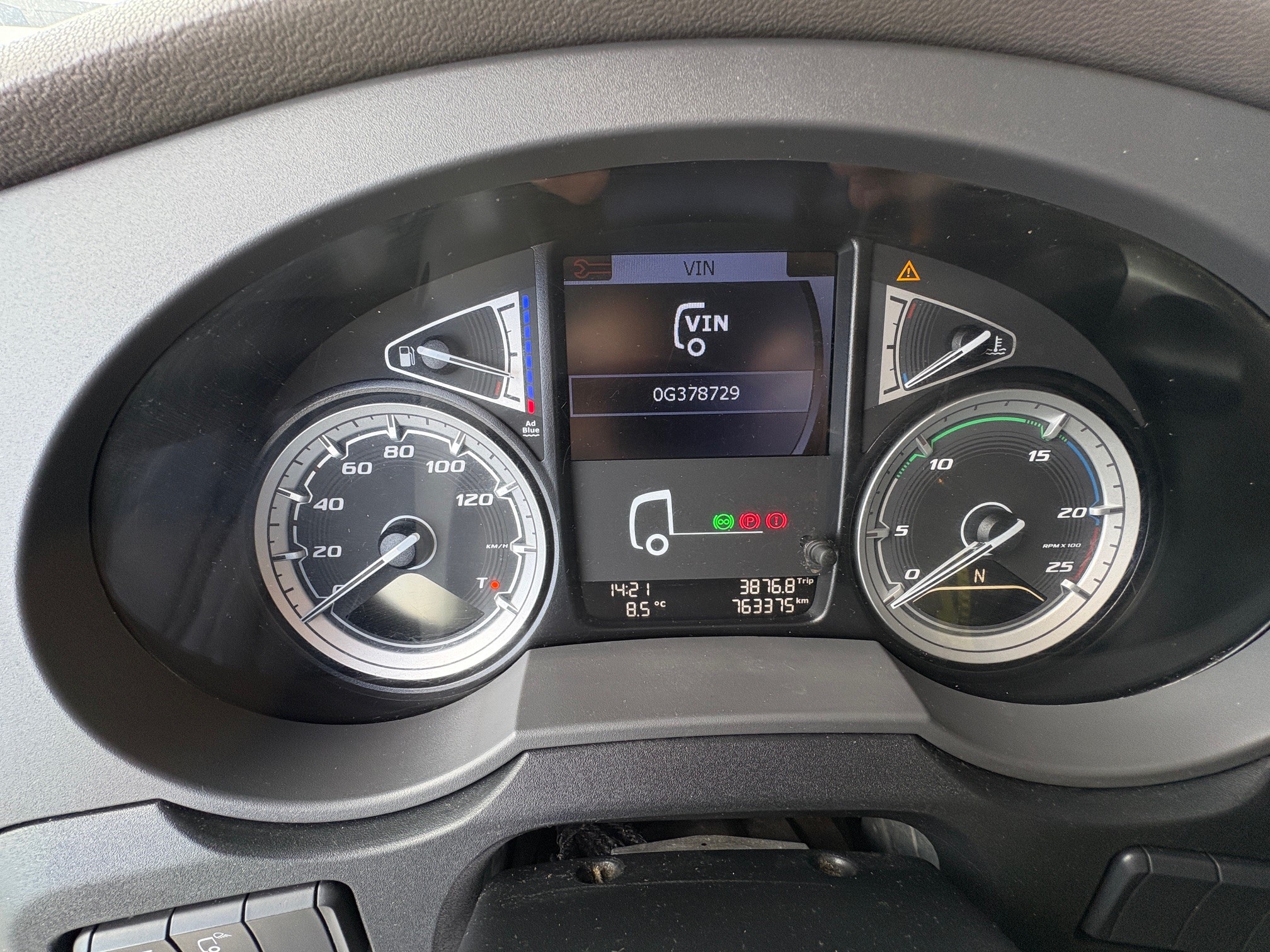 DAF XF FAR 480 veksellads chassis