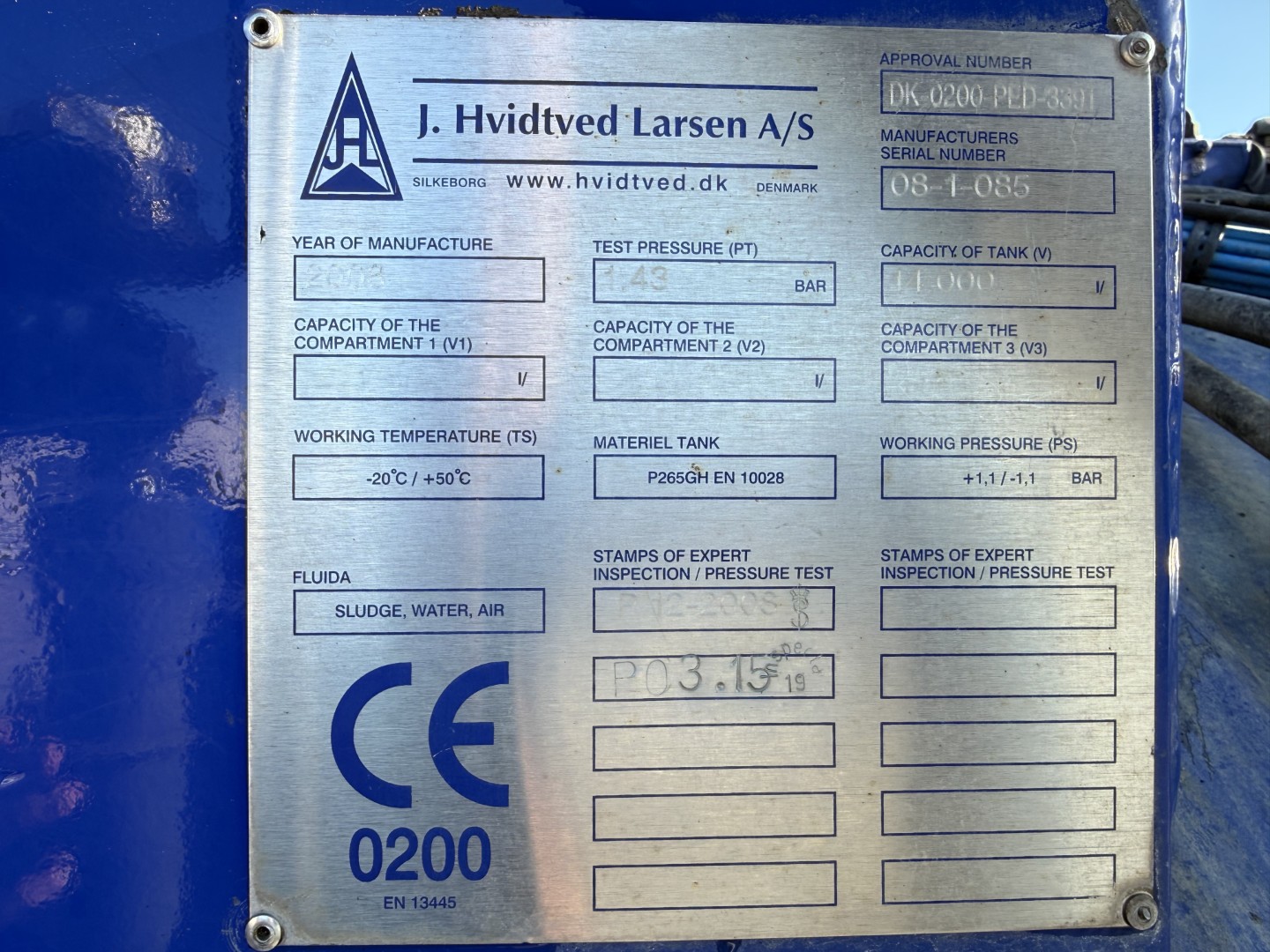 Scania P420 8x2*6 Hvidtved Larsen Flexline 414 Euro 5