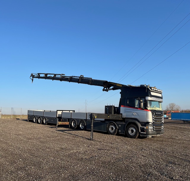 Scania R730 8X2 PALFINGER PK65002 - m Kærre