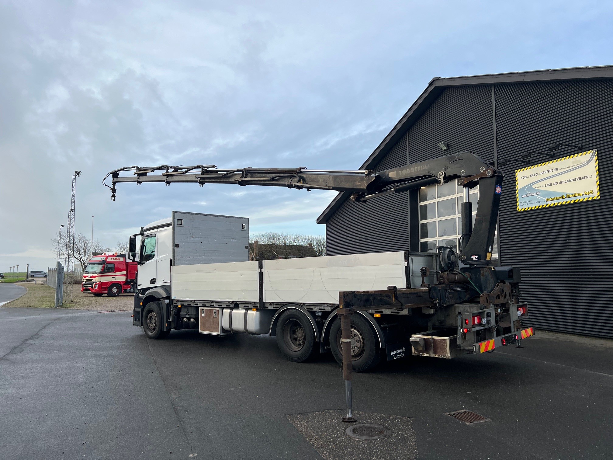 Mercedes 2540 HMF 2120 K5 kran