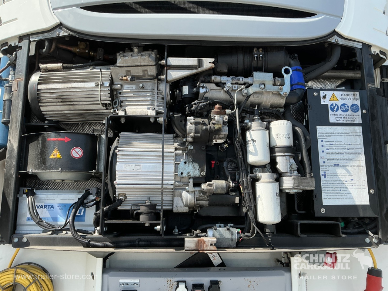 Schmitz Auflieger Tiefkühlkoffer Multitemp Dobbeltdækk