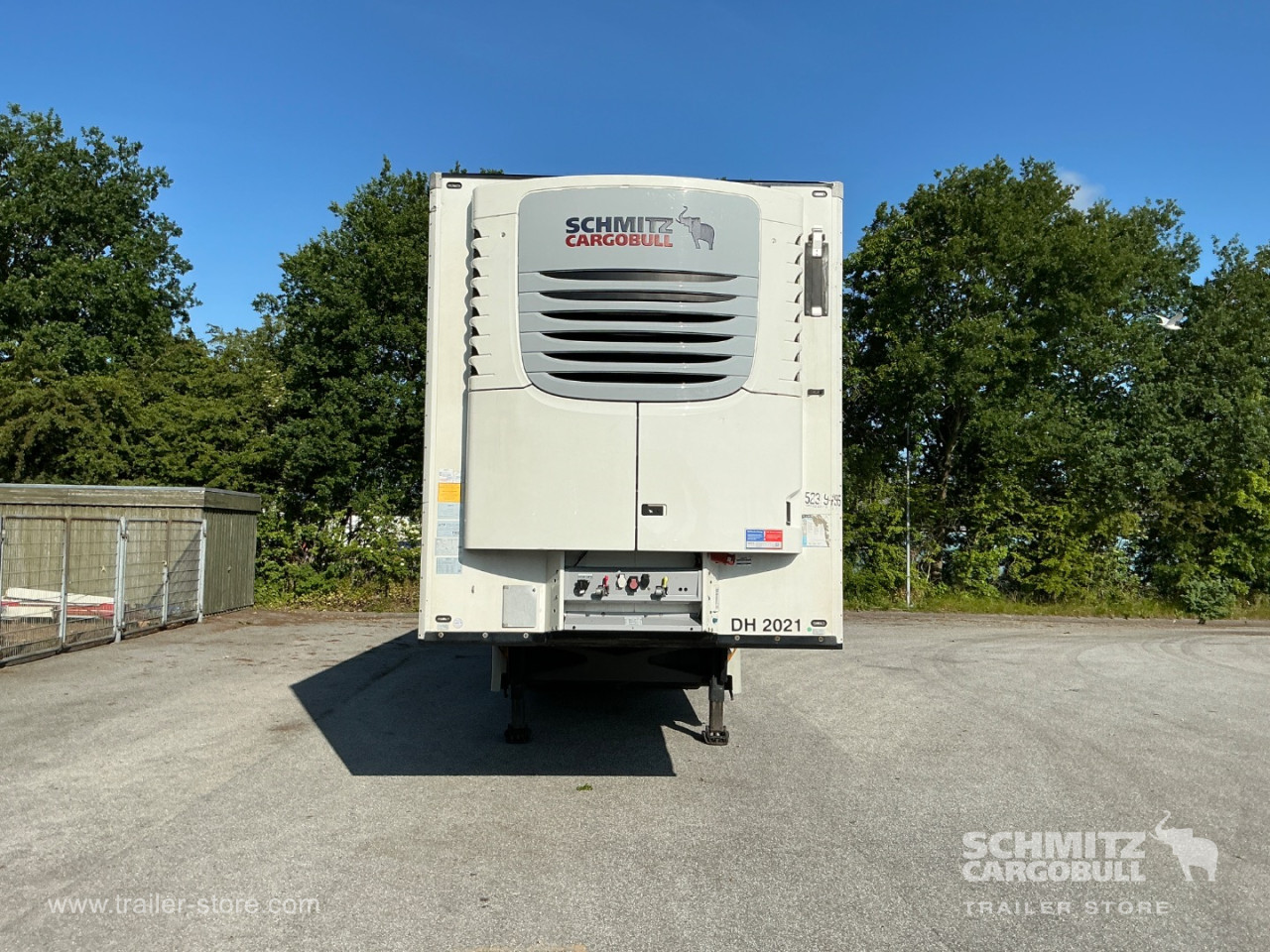 Schmitz Semi Reefer Meat hanging system